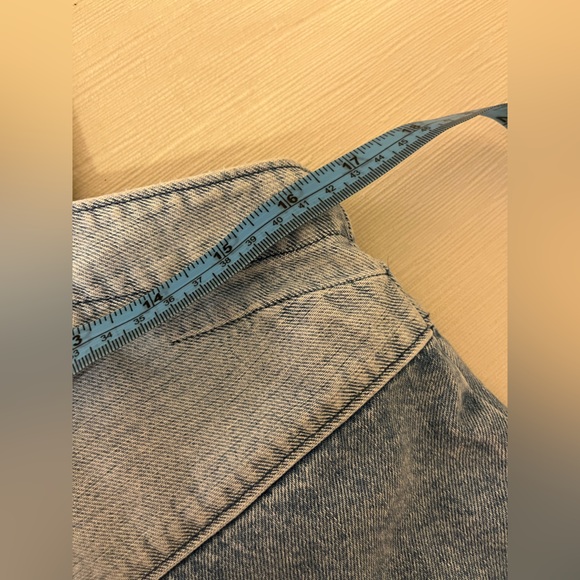 Gap Dress - Women's XS Extra Small Denim Blue Jean - Patchwork Sundress Mini - Picture 10 of 10